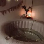 earthy birth pool hire white birthing pool homebirth home birth freebirth midwife doula baby newborn