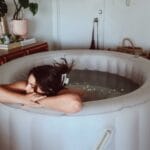 earthy birth pool hire white birthing pool homebirth home birth freebirth midwife doula baby newborn